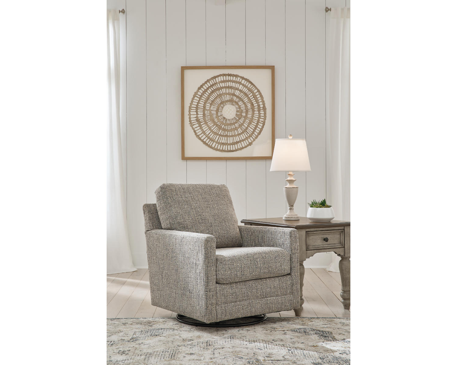 Bralynn Swivel Glider Accent Chair