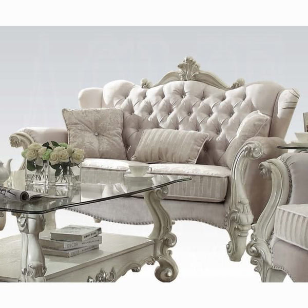 Loveseat Versailles con 3 almohadas