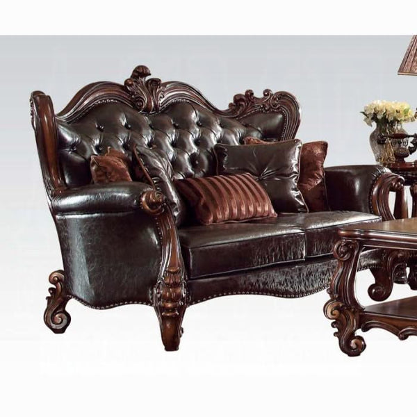 Loveseat Versailles con 5 almohadas