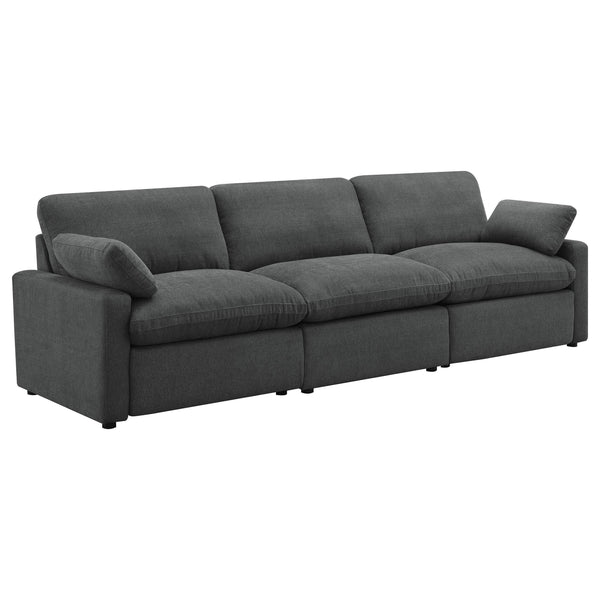 Sofá modular eléctrico Collins gris oscuro
