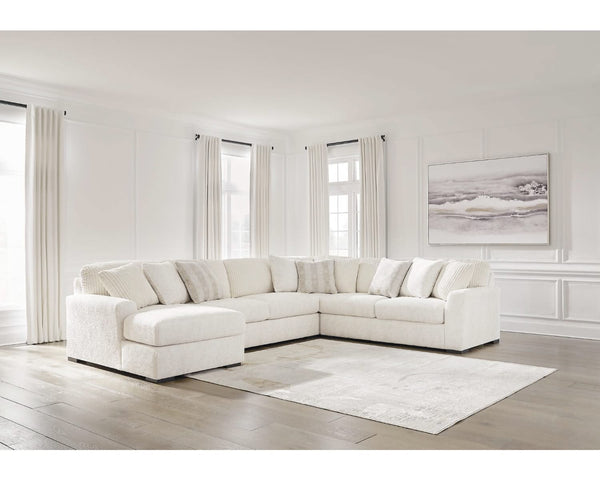 Seccional Chessington de 4 piezas con chaise longue