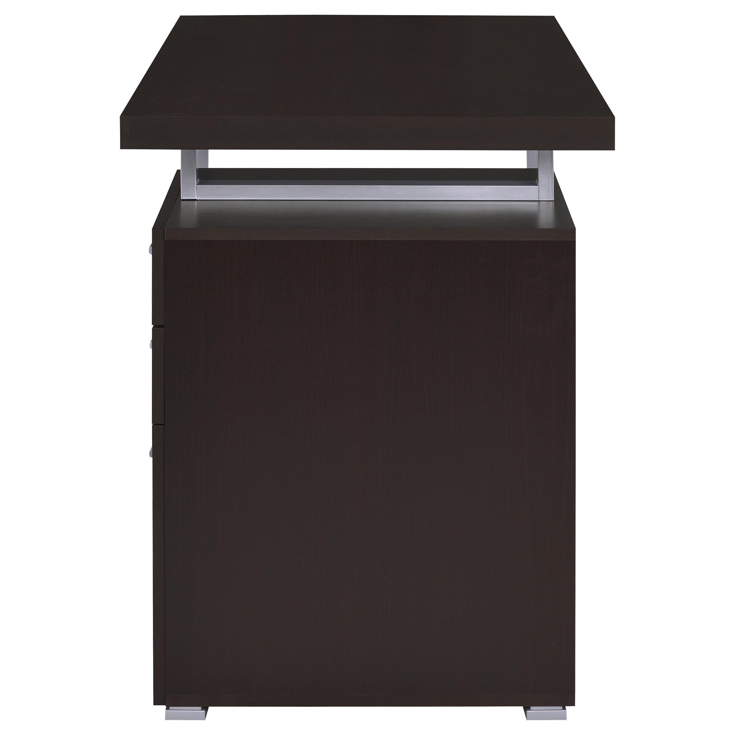 Brennan 47-inch 3-drawer Office Computer Desk Cappuccino