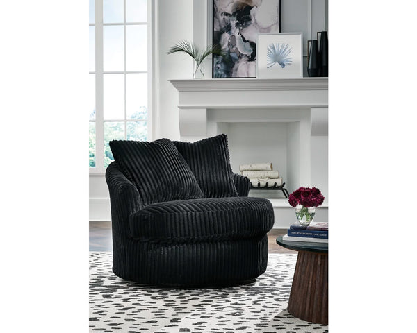 Silla giratoria decorativa Gramwell