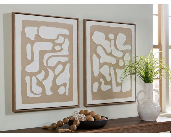 Arte de pared Waldett (juego de 2)