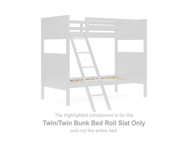Nextonfort Twin/Twin Bunk Bed Roll Slat