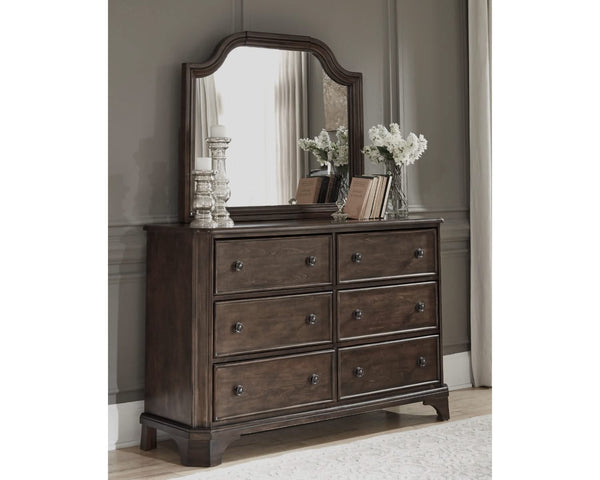 Adinton Dresser and Mirror