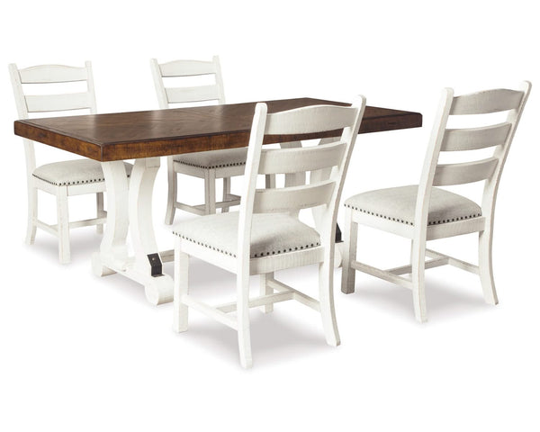 Mesa de comedor y 4 sillas Valebeck