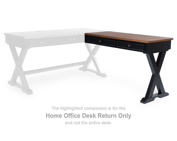 Wildenauer Home Office Desk Return