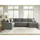 Seccional de 3 piezas con chaise longue Seyler Lane