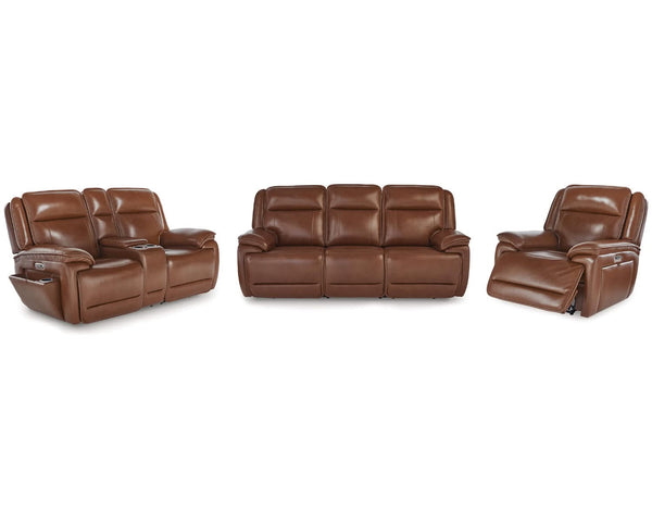 Sofá reclinable eléctrico, loveseat y sillón reclinable Healy Pier