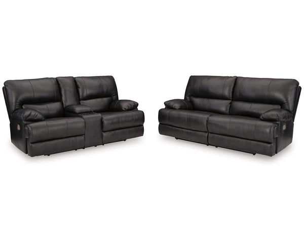 Sofá y loveseat reclinables eléctricos Mountainous