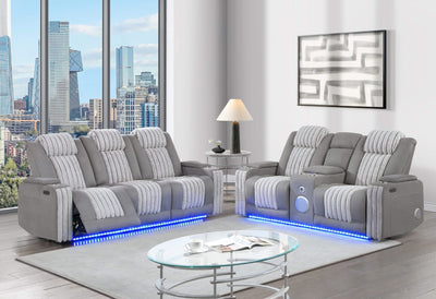 U8000 POWER CONSOLE RECLINING LOVESEAT SOFA SET