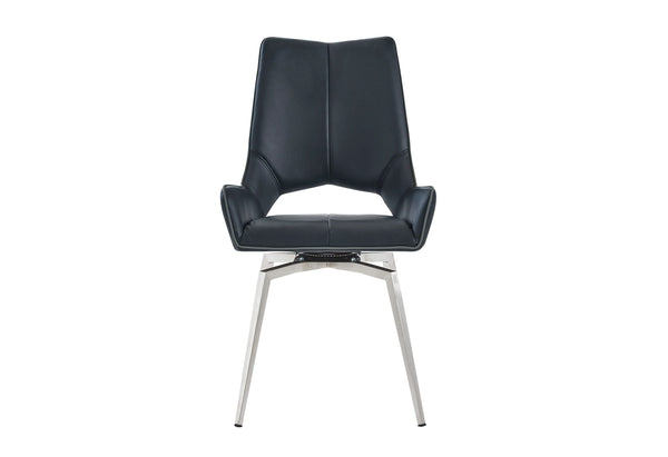 D4878 BLACK DINING CHAIR SEAT