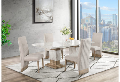Juego de comedor D12 Mesa + 4 sillas