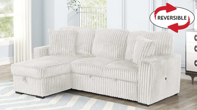 Plush Reversible Sectional