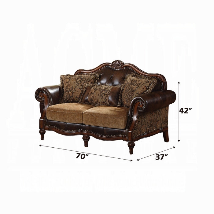 Dreena Loveseat W/3 Pillows