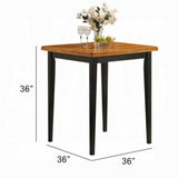 Juego de mesa de altura de mostrador Gaucho de 5 piezas
