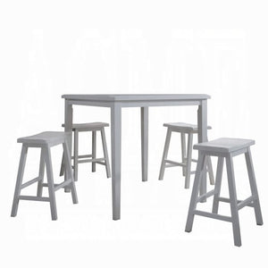 Juego de mesa de altura de mostrador Gaucho de 5 piezas