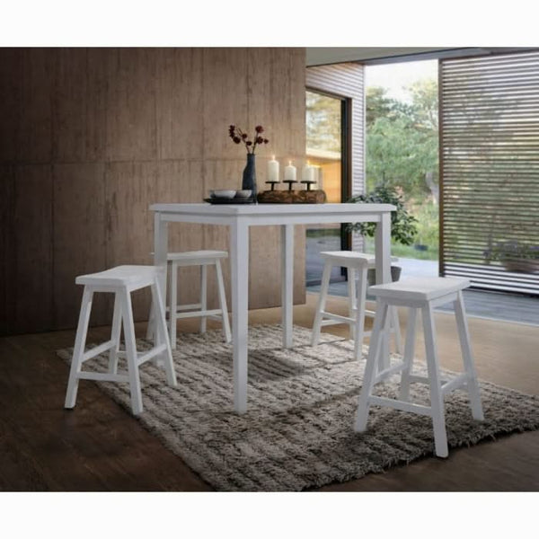 Juego de mesa de altura de mostrador Gaucho de 5 piezas