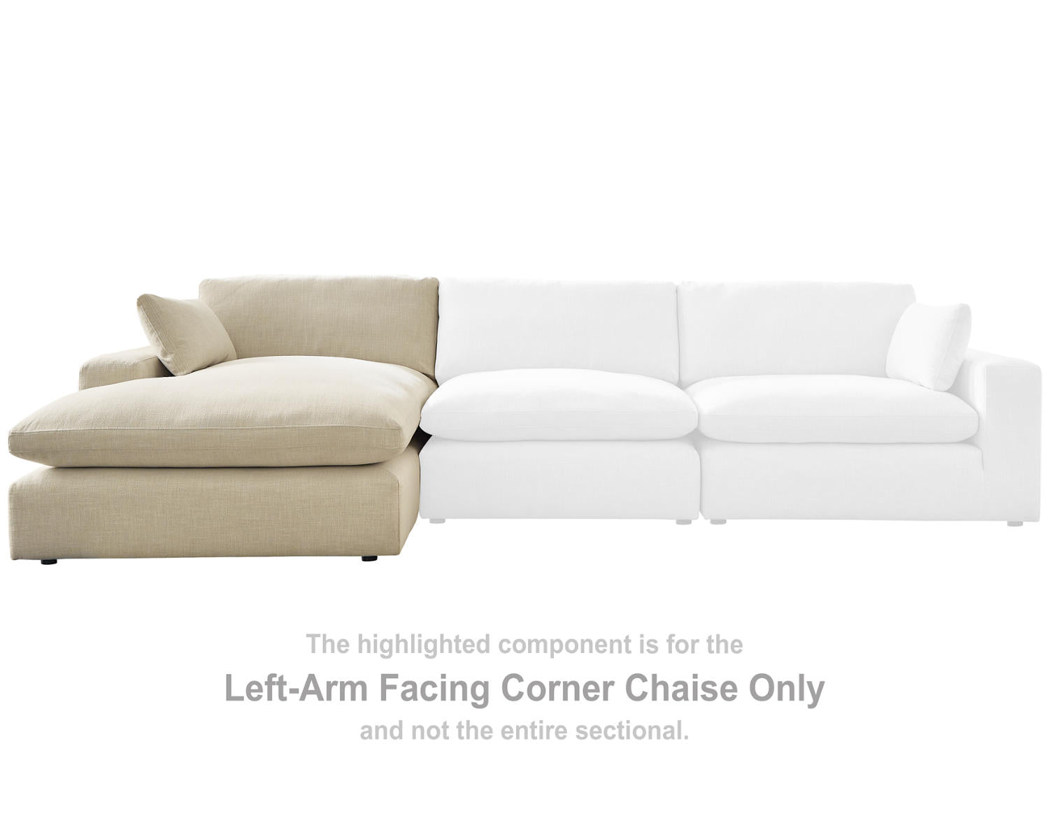 Elyza Left-Arm Facing Corner Chaise