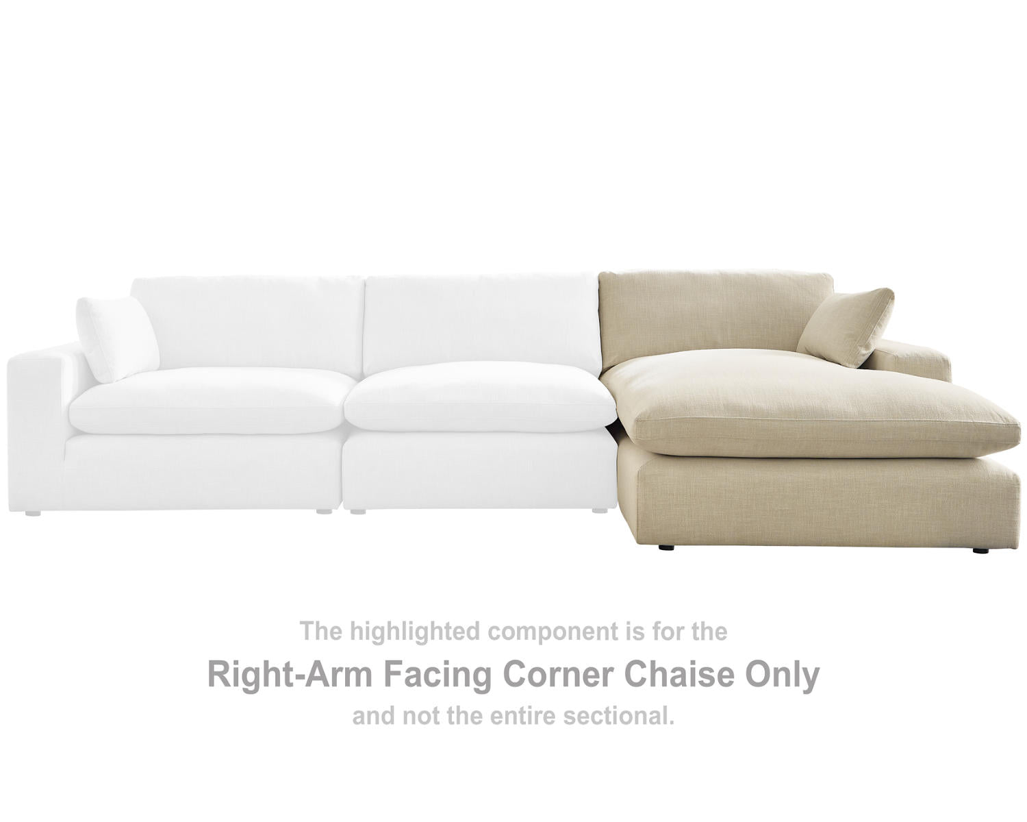 Elyza Right-Arm Facing Corner Chaise