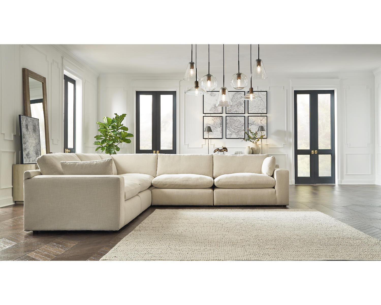 Elyza 5-Piece Sectional