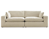 Loveseat seccional de dos piezas Elyza