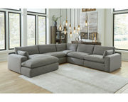 Elyza 5-Piece Sectional with Chaise
