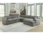 Elyza 5-Piece Sectional with Chaise