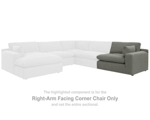 Elyza Right-Arm Facing Corner Chair