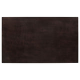 Juego de comedor rectangular Gabriel de 5 piezas de 59 pulgadas, color capuchino