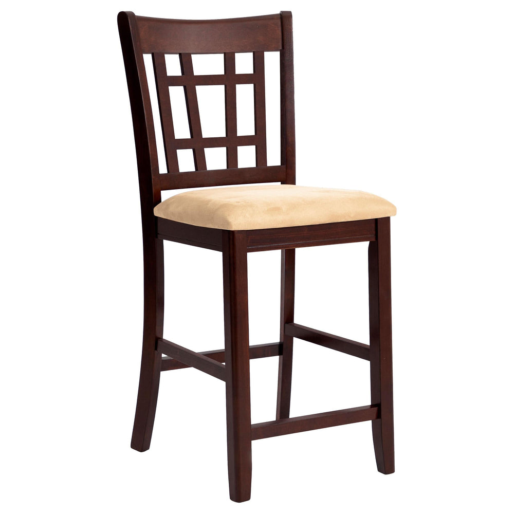 Juego de comedor Lavon de 5 piezas en marrón cálido y tostado