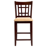 Juego de comedor Lavon de 5 piezas en marrón cálido y tostado