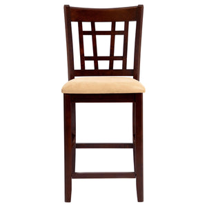 Juego de comedor Lavon de 5 piezas en marrón cálido y tostado