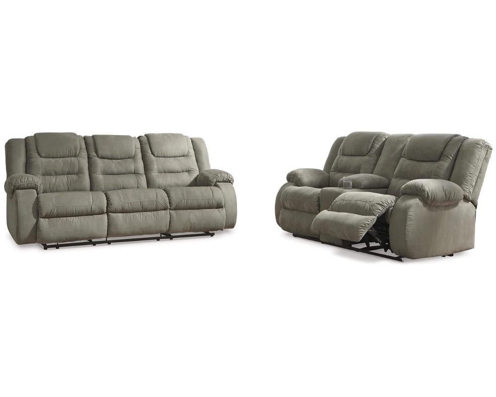McCade Reclining Sofa and Loveseat