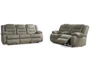 McCade Reclining Sofa and Loveseat