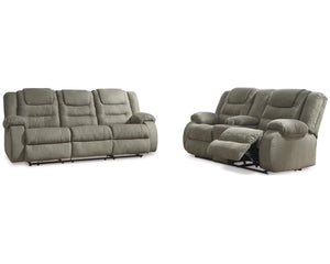 McCade Reclining Sofa and Loveseat