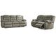 McCade Reclining Sofa and Loveseat