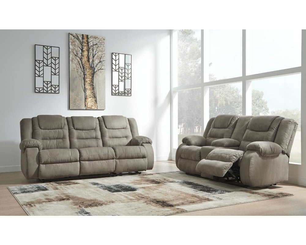 McCade Reclining Sofa and Loveseat