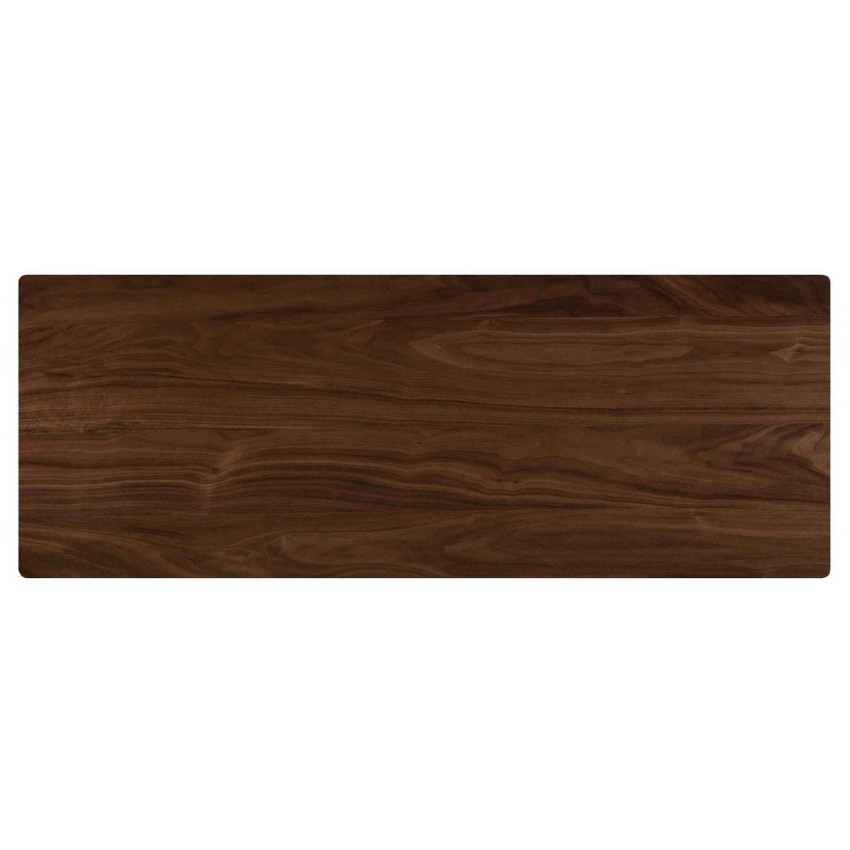 Mesa de bar rectangular Finnick de 47 pulgadas de altura de pub en nogal