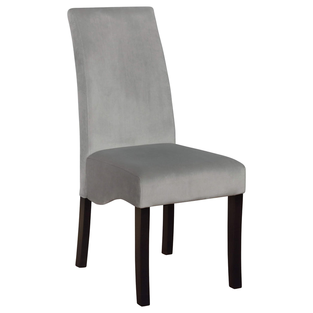 Juego de mesa de comedor rectangular Stanton de 7 piezas, gris