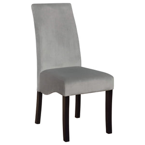 Juego de mesa de comedor rectangular Stanton de 7 piezas, gris