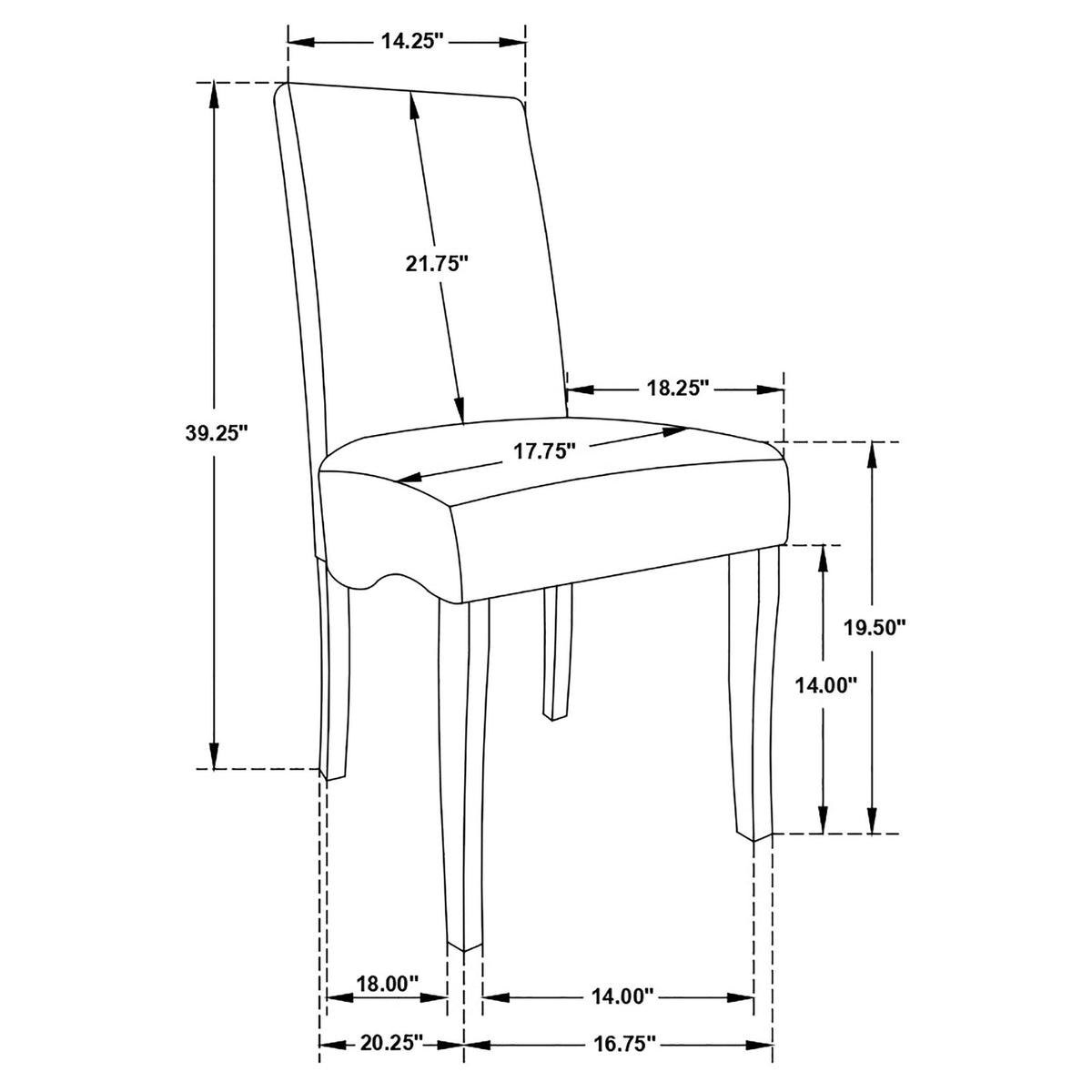 Juego de mesa de comedor rectangular Stanton de 7 piezas, gris