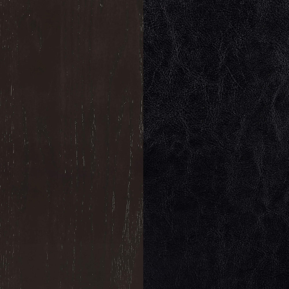 Silla de comedor auxiliar de madera Lavon color espresso (juego de 2)