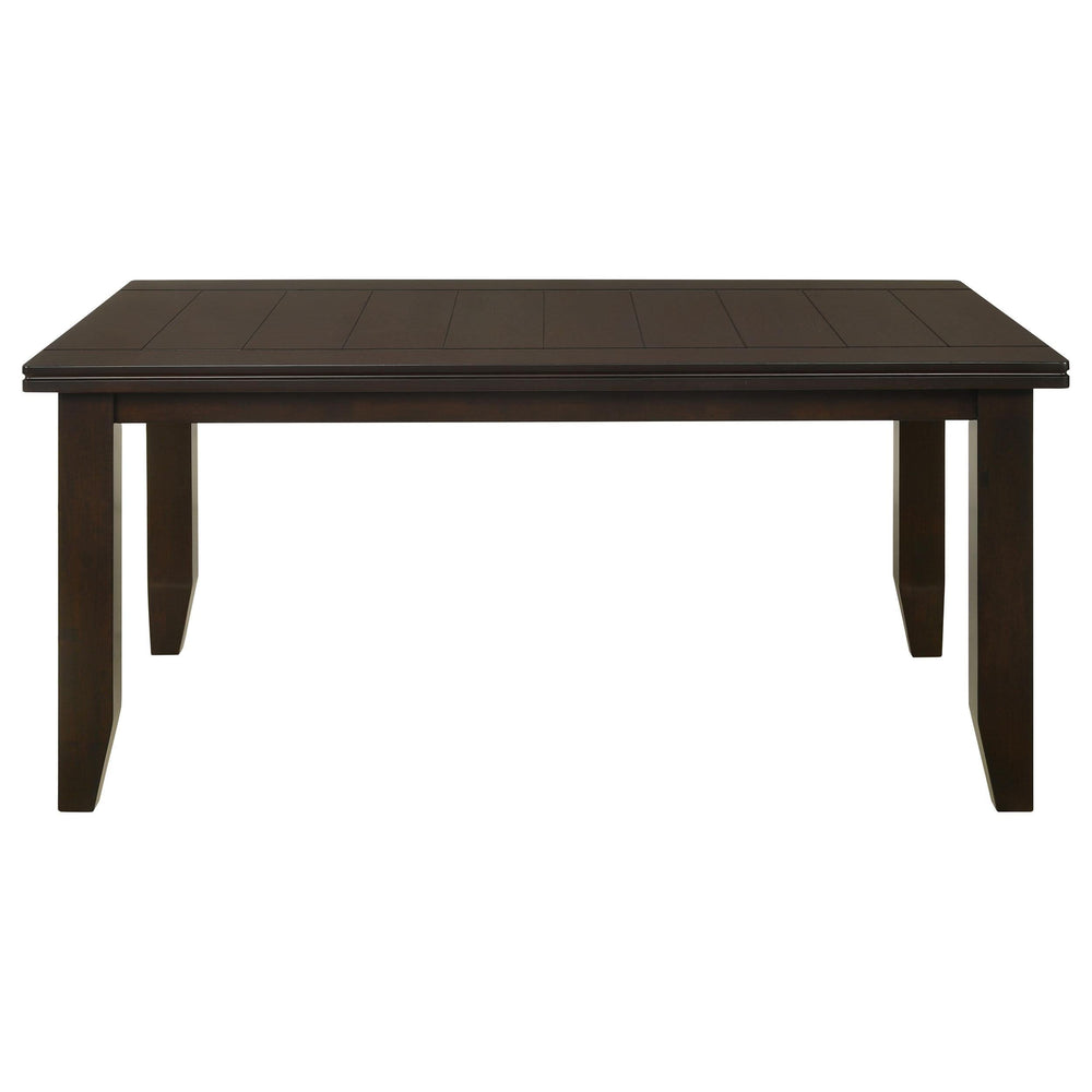 Juego de mesa de comedor rectangular Dalila de 6 piezas Capuchino