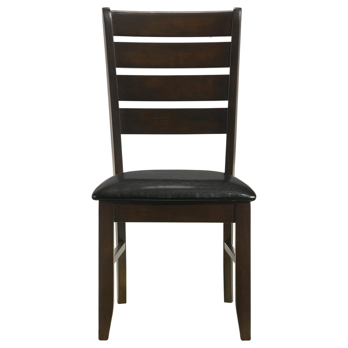 Silla de comedor de madera Dalila color capuchino (juego de 2)