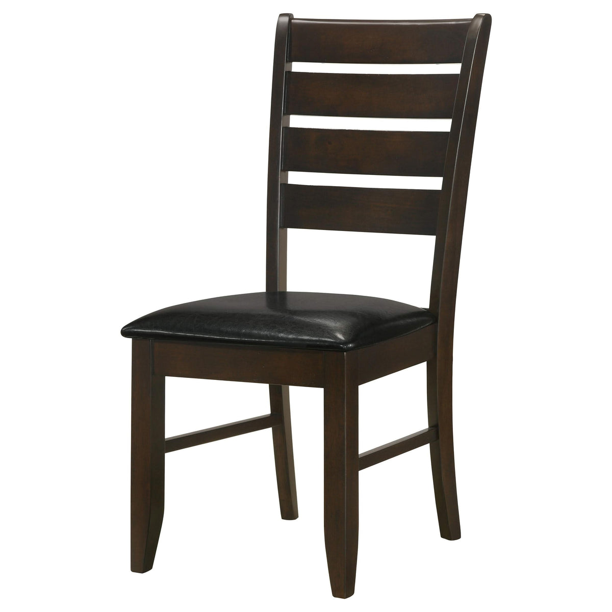 Silla de comedor de madera Dalila color capuchino (juego de 2)