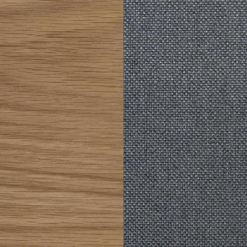 Silla de comedor tapizada en tela Sharon, color marrón (juego de 2)