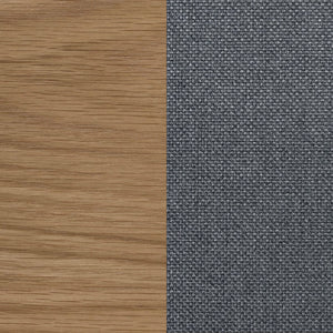Silla de comedor tapizada en tela Sharon, color marrón (juego de 2)