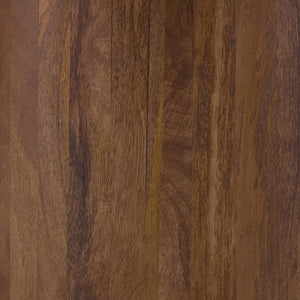 Mesa de comedor redonda Ortega de 46 pulgadas con cubierta de mármol de madera natural